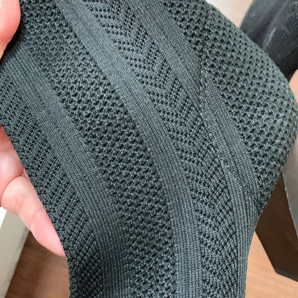 Charles David Sofia Herringbone Stretch Knit Boot… - image 2